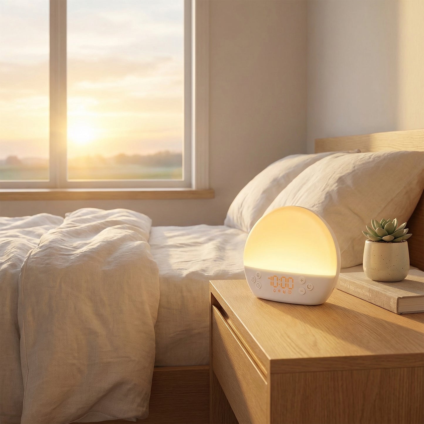 Sunrise Alarm Clock with Wake-Up Light